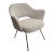Vintage Saarinen Executive Armchair in Boucle For Sale