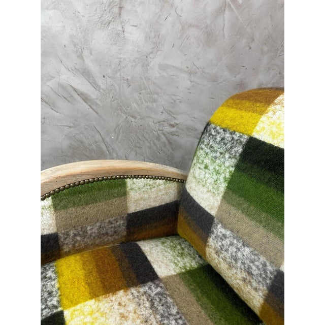 Brown Art Deco Lounge Chair, 1930s For Sale - Image 8 of 15