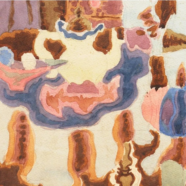 1950s 'Woman Seated' by Victor Di Gesu, Paris, Louvre, Académie Chaumière, California, Los Angeles County Museum of Art, San Francisco Art Association For Sale - Image 5 of 7