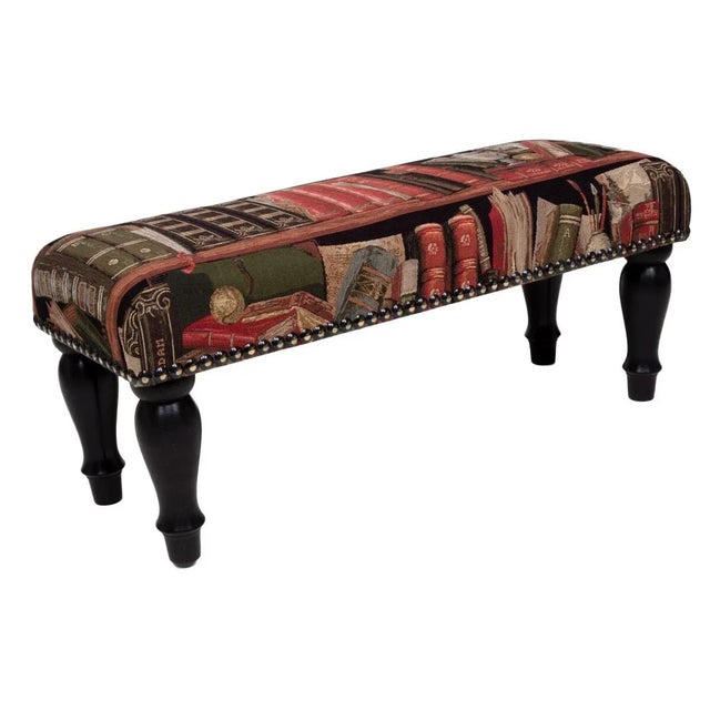 English 00 Library Narrow Stool For Sale - Image 3 of 3