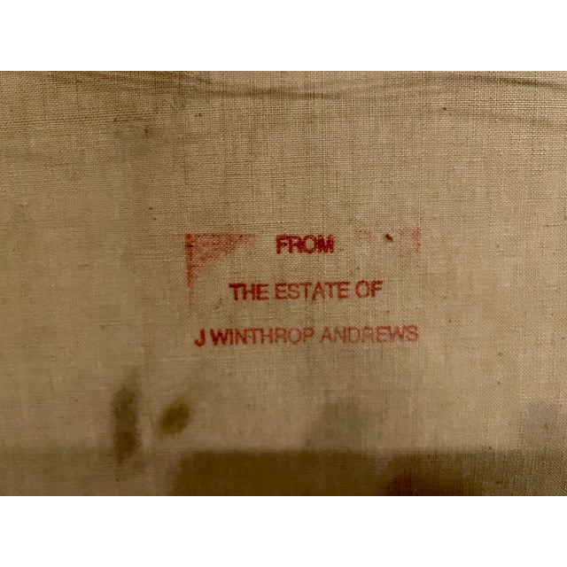 Vintage John Winthrop Andrews, Clouds Over Kawaii, Oil on Canvas. Framed For Sale In Los Angeles - Image 6 of 9