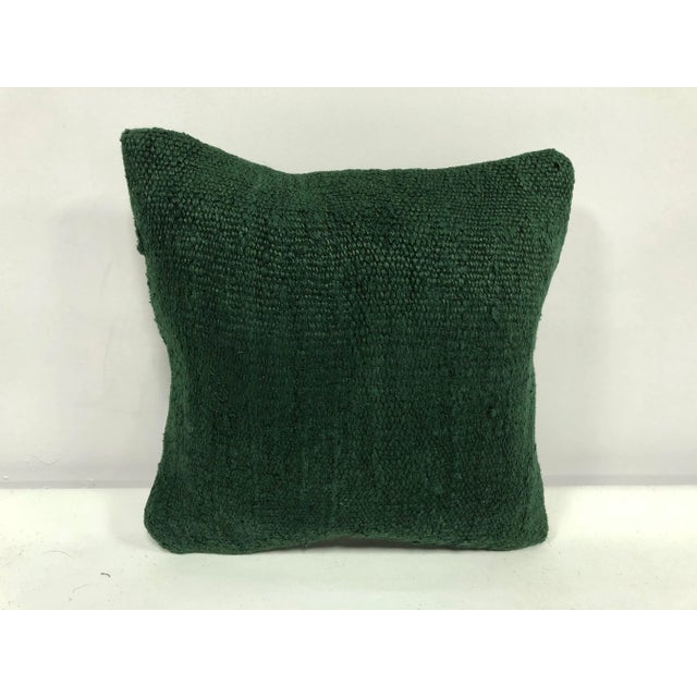 Turkish Handmade Vintage Kilim Lumbar Pillow Cover For Sale In Phoenix - Image 6 of 6