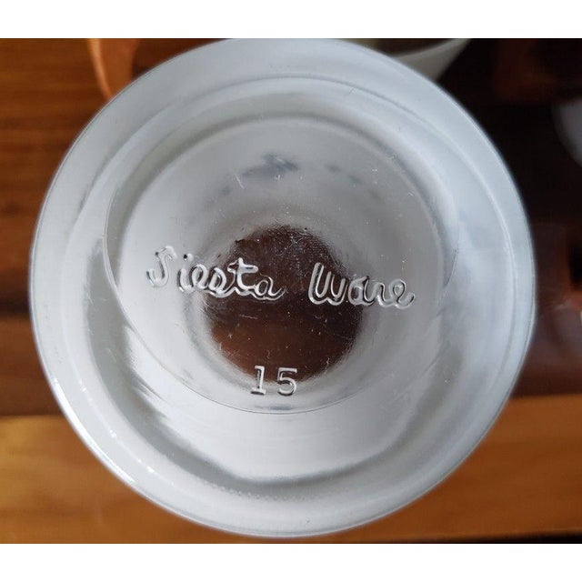 Vintage Siesta Ware Playing Card Mugs Wooden Handles - Set of 4 For Sale - Image 4 of 8