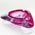 Vintage Pink Triangular Ashtray in Murano Glass, 1960s For Sale - Image 3 of 9