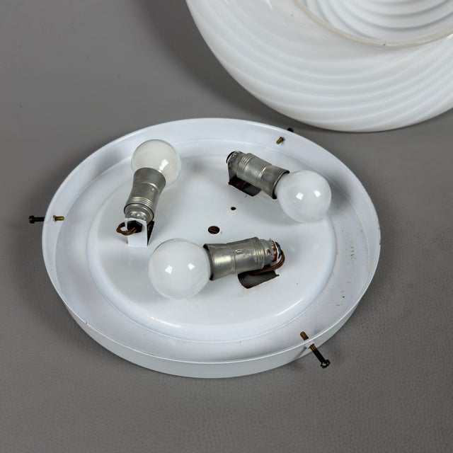 Murano Glass Ceiling Lamp, 1970s For Sale - Image 11 of 16