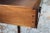 19th Century Antique Mahogany Leather Top Writing Table Style Writing Desk For Sale - Image 4 of 8