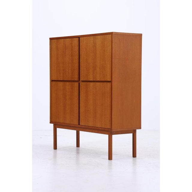 Mid-Century Wooden Highboard, 1960s For Sale - Image 14 of 15