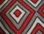 2000s Red Gray Diamond Modern Contemporary Navajo Rug 5' 0" X 8' 0" Flatweave Wool Carpet For Sale - Image 4 of 6