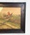 Brown Antique English Foxhunt Equestrian Framed Lithograph by F. Cecil Boult For Sale - Image 8 of 11