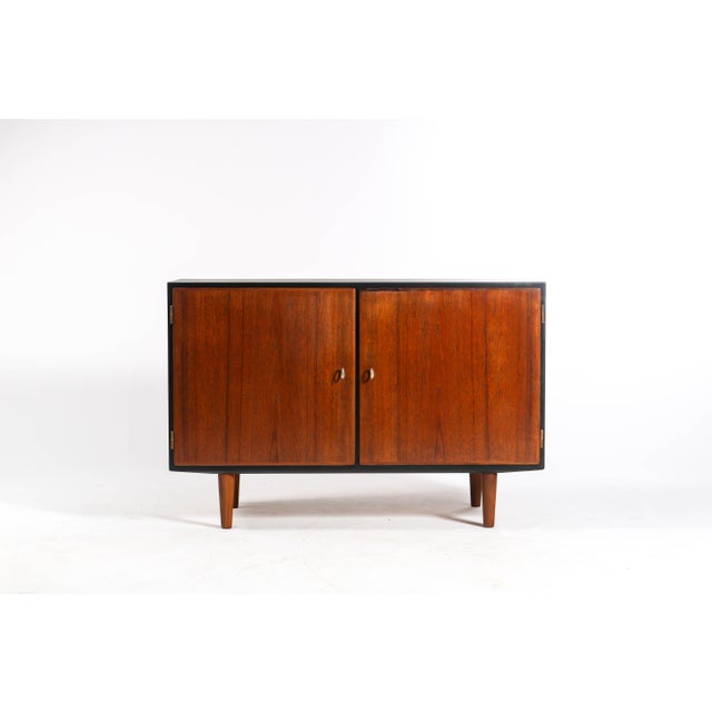 Mid-Century Modern Reimagined Poul Hundevad Teak Sideboard About: This petite credenza has been reworked with a matte...