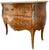 Louis XV Style Chest of Drawers in Marquetry and Veined Marble, 1930s For Sale - Image 6 of 11