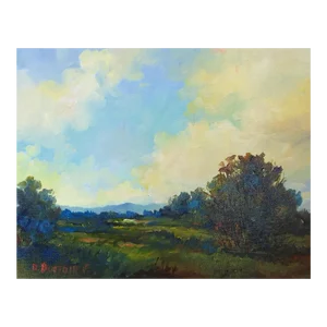 Contemporary Plein Air Impressionist Landscape Painting