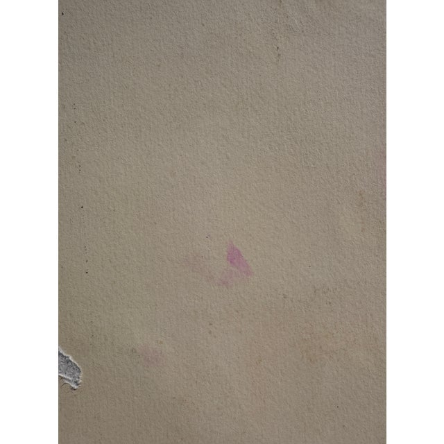 1980s Manuel Navarro Fuertes, Abstract Composition, 1983, Mixed Media For Sale - Image 5 of 6