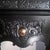 Antique Cast Iron Fireplace Insert with Decorative Tiles For Sale - Image 10 of 11