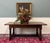 Wood Antique English Country Farm Dining Breakfast Table Farmhouse 75" Wide Oak 19thC For Sale - Image 7 of 16