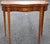 Pair of 19th Century Federal Satinwood Inlaid Mahogany Fold Top Card or Console Tables For Sale - Image 10 of 15
