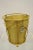 Vintage NOS Italian Gold Gilt Iron Hollywood Regency Wastebasket Trashcan with Liner. *Currently 5 available. Price is per...