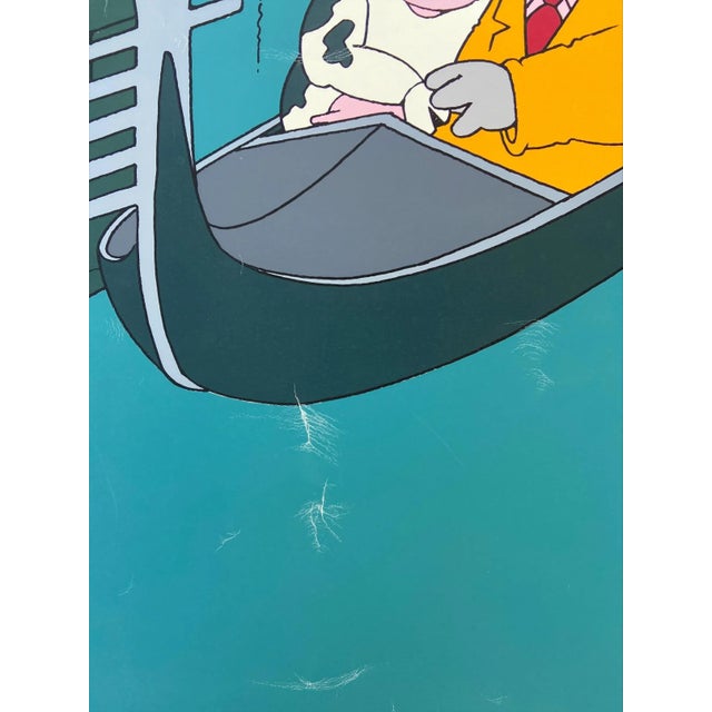 Philippe Geluck, Venise, 2003, Screenprint For Sale - Image 6 of 8