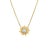 Carrera y Carrera Sol y Sombra Diamond Sun Necklace Estate 18k Yellow Gold For Sale - Image 4 of 4
