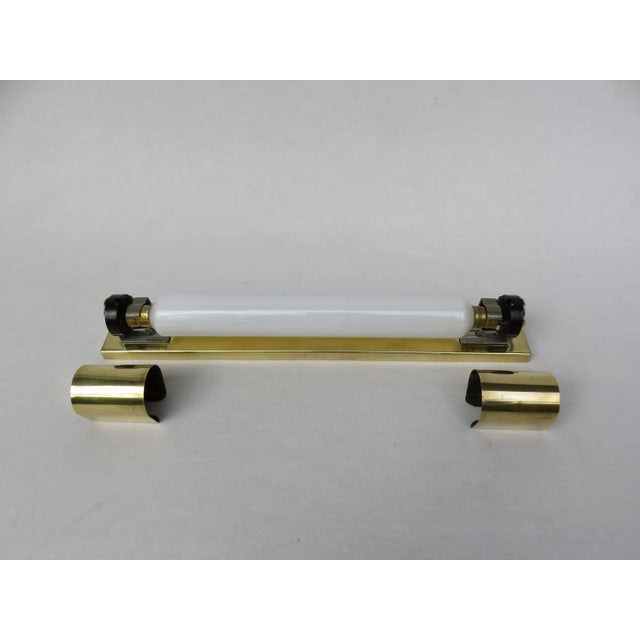 Art Deco Brass Wall Lights, Set of 4 For Sale - Image 12 of 17