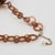Italian Design Copper Acrylic Bib Necklace Flowers and Pearls For Sale - Image 12 of 13