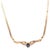 14 Karat Gold Cable Necklace With Diamond and Sapphire Soldered Pendant .40tdw For Sale - Image 11 of 12