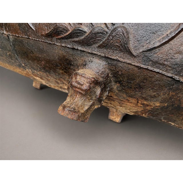 19th Century Chinese Cast Iron Bath Tub or Substantial Jardinière For Sale - Image 13 of 16