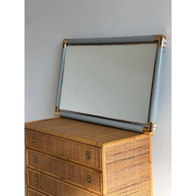 Vintage Rattan Chest of Drawers from Dal Vera, 1970s For Sale - Image 13 of 14