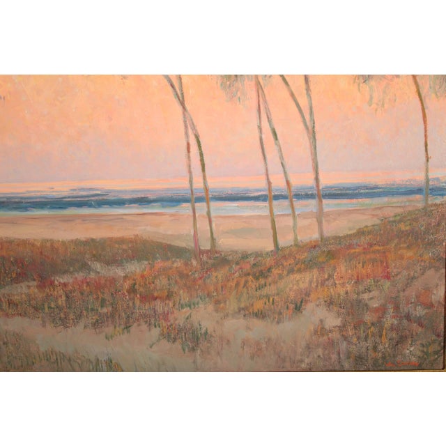 Impressionist Coastal Sunset Painting by William Dorsey (1942-2019) For Sale In Los Angeles - Image 6 of 11