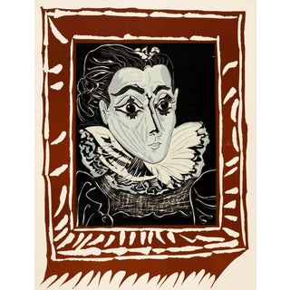 Pablo Picasso, Portrait de Jacqueline à la Fraise, Lithograph, 1962 For Sale