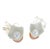 2 x table lamp by Villeroy and Boch / in the shape of a tulip / The top of the lamp is made of frosted glass / milk glass...