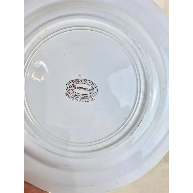 Mid-Century Modern Bowl, Platter and Dishes from L'Amandinoise, 1960s, Set of 5 For Sale - Image 3 of 9