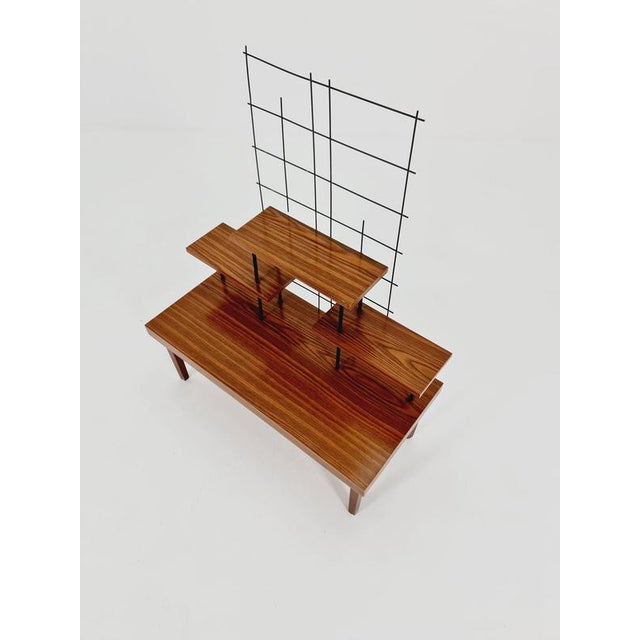 Large Mid-Century German Minimalist Plant Stand, 1950s For Sale - Image 8 of 11