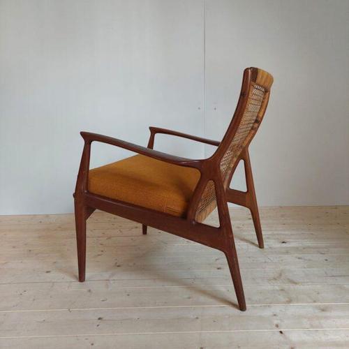 Teak Armchair by Erik Andersen and Palle Pedersen for Horsnaes Møbler, Denmark, 1950s For Sale - Image 6 of 7