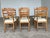 Mid-Century Modern Mid-Century Danish Razorblade Dining Chairs in Oak by Henning Kjærnulf for E.G. Møbler, 1960s, Set of 6 For Sale - Image 3 of 10