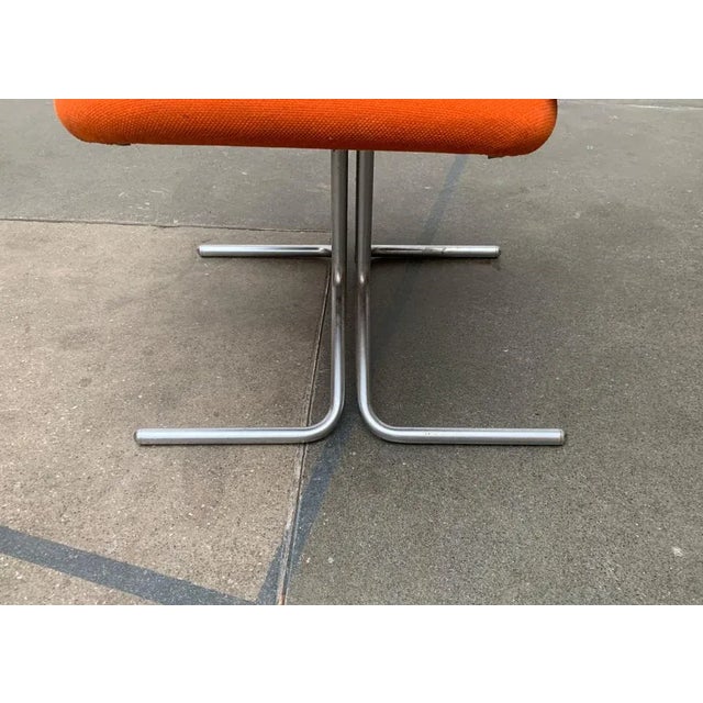 Wood Set of Vintage German Space Age Seat 150 Chairs by Herbert Hirche for Mauser For Sale - Image 7 of 18