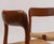 Mid-Century Modern Model 75 Dining Chairs in Teak and Cord by Niels Otto (N. O.) Møller for J.L. Møllers, 1960s, Set of 4 For Sale - Image 3 of 18