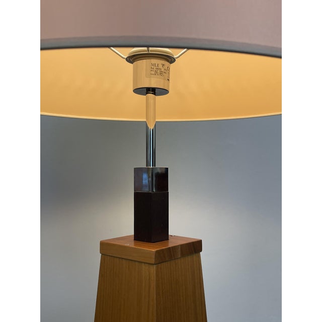 Brown Vintage Pyramid Lamp by Lorenzo Bellini, 2002 For Sale - Image 8 of 13