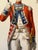 French Antique French Hand-Colored Military Lithograph “Régiment Des Gardes-Suisses” After Alfred De Marbot For Sale - Image 3 of 10
