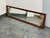 Asian-Inspired Red + Gilt Botanical Wall Mirror, Vintage For Sale - Image 11 of 12