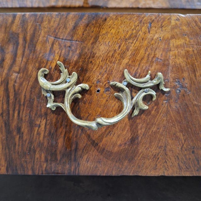 Antique Louis Philippe Walnut Cabinet, 1830s For Sale - Image 5 of 18