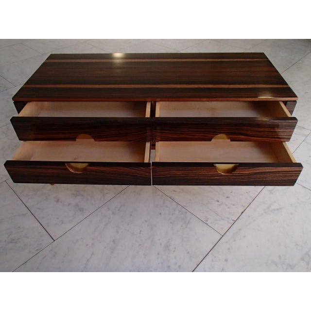 Macassar Sideboard with 4 Drawers, 1960s For Sale - Image 9 of 13