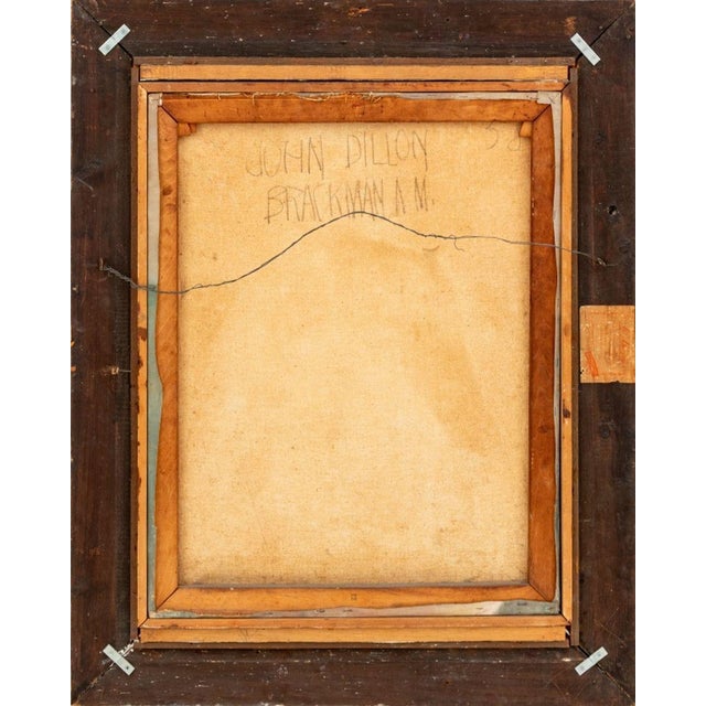 John Dillon Portrait of a Nude Man Oil, 1958 For Sale In New York - Image 6 of 7