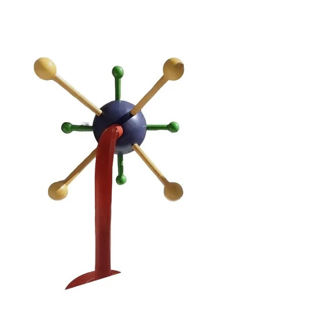 Mid-Century Modern Vintage Space Age Coat Rack For Sale - Image 3 of 7