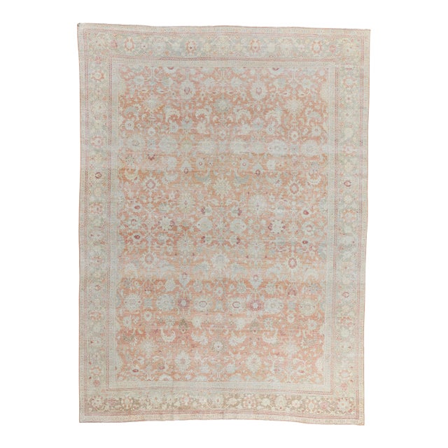 Antique Persian Mahal Rug, 10'00 X 13'08 For Sale