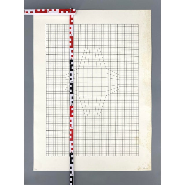 Erwin Heerich, Composition, Late 1950s, Large Screen Print For Sale - Image 9 of 10