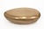 Modern Riverstone Gold Leaf Egg Shaped Coffee Table for Philips Collection For Sale - Image 3 of 6