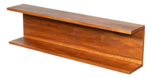 Vintage Walnut Wall Console