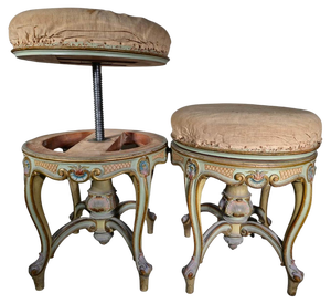 Set of 19th Century Italian Stools, 1850s