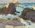 Original Seascape Oil Painting, Ukrainian Artist, 1960s For Sale - Image 4 of 6